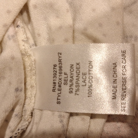 Womens Daniel Rainn casual stretch sleeveless plus size top 3X - Picture 4 of 4